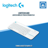 LOGITECH WIRELESS TOUCH KEYBOARD K400 PLUS