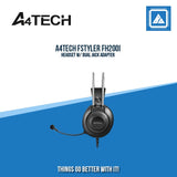 A4TECH FSTYLER FH200I HEADSET W/ DUAL JACK ADAPTER