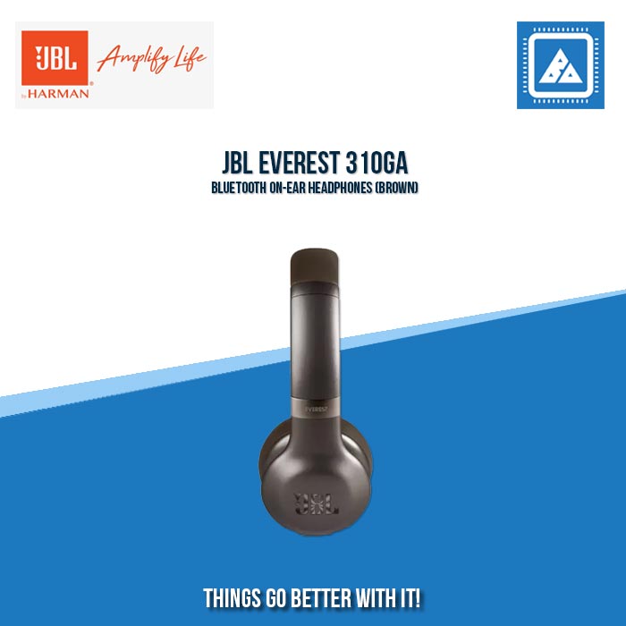 JBL EVEREST 310GA BLUETOOTH ON-EAR HEADPHONES (BROWN)