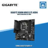 GIGABYTE B560M AORUS ELITE 4DDR4 2XM.2 MOTHERBOARD (HDMI, DP)