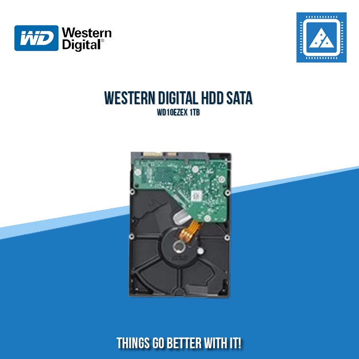WESTERN DIGITAL HDD SATA WD10EZEX 1TB