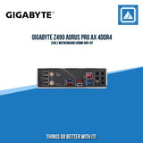 GIGABYTE Z490 AORUS PRO AX 4DDR4 2XM.2 MOTHERBOARD (HDMI) WIFI+BT