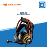 COUGAR BUNKER S RGB HEADSET STAND W/ USB HUB & VACUUM SUCTION PAD