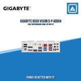 GIGABYTE B550 VISION D-P 4DDR4 2XM.2 MOTHERBOARD (HDMI, DP) WIFI+BT