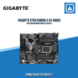 GIGABYTE B760 GAMING X AX 4DDR4 3XM.2 MOTHERBOARD (HDMI, DP) WIFI+BT