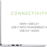 NB ACER SWIFT3 SF313-53-50TE SV I5-1135G7,8GB,512GB,W10+H&S,13.5"