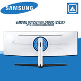 SAMSUNG ODYSSEY G9 LC49G95TSSEXXP 49" 5K LED CURVED GAMING 240HZ WLMNT (HDMI, 2XDP, 2XUSB)