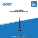ACER K242HQL 23.6" BID FHD WIDE LED MONITOR (DB15, DVI, HDMI)