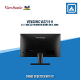 VIEWSONIC VA2215-H 21.5" WIDE LED FHD MONITOR WLMNT (DB15, HDMI)