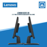 LENOVO D22E-20 21.5" WIDE LED MONITOR (66D2KAC6PH) (VGA, HDMI)