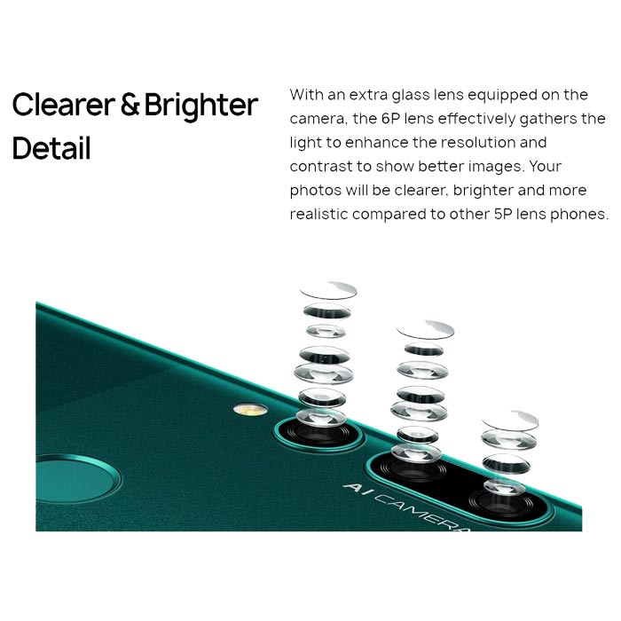 HUAWEI Y9 PRIME 2019 4GB/128GB MOBILE PHONE (EMERALD GREEN)
