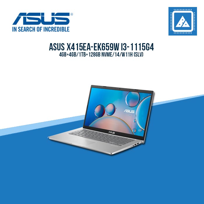 ASUS X415EA-EK659W 14FHD INTEL CORE I3-1115G4 8GB RAM