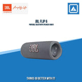 JBL FLIP 6 PORTABLE BLUETOOTH SPEAKER (GRAY)