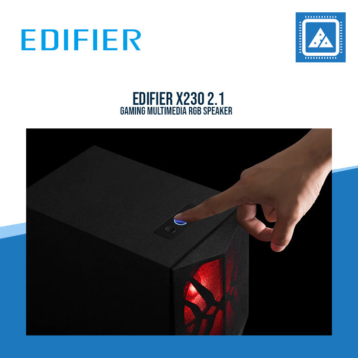 EDIFIER X230 2.1 GAMING MULTIMEDIA RGB SPEAKER