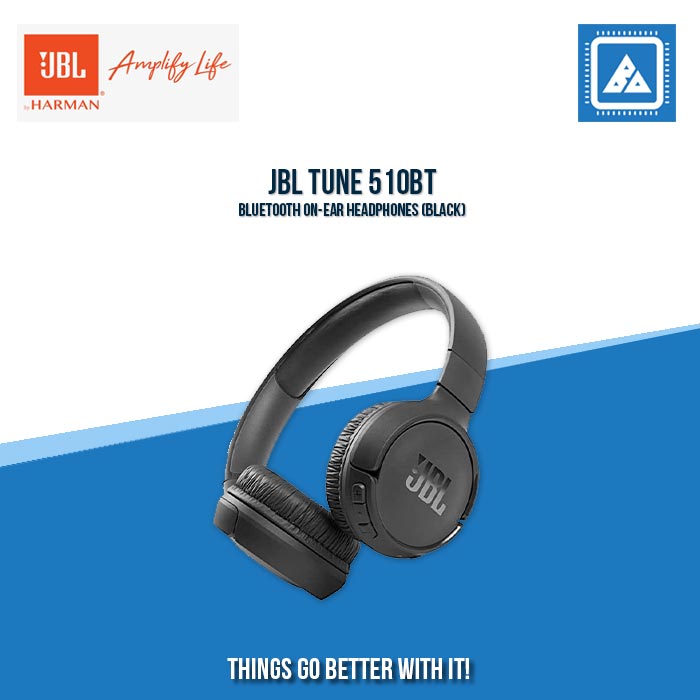 JBL TUNE 510BT BLUETOOTH ON-EAR HEADPHONES (BLACK) – BlueArm Computer Store