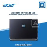 ACER HELIOS 300 PH315-55-54RF I5-12500H/8GB/512GB NVME/3060 6GB | BEST FOR GAMING AND AUTOCAD LAPTOP