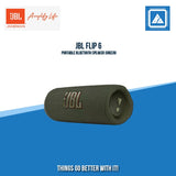 JBL FLIP 6 PORTABLE BLUETOOTH SPEAKER (GREEN)