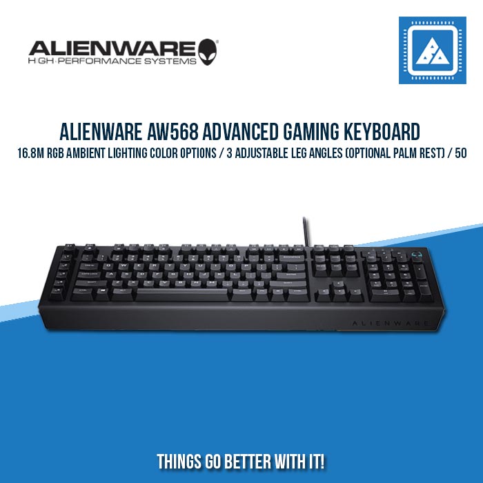 ALIENWARE AW568 ADVANCED GAMING KEYBOARD