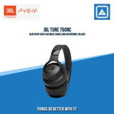 JBL TUNE 760NC BLUETOOTH OVER-EAR NOISE CANCELLING HEADPHONES (BLACK)