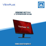VIEWSONIC VA2715-H 27" LED FHD MONITOR WLMNT (VGA, HDMI)