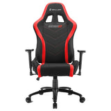 SHARKOON SKILLER SGS2 GAMING CHAIR W/ HEADREST & LUMBAR CUSHION RED | BLUE