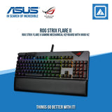 ASUS STRIX FLARE II RGB GAMING KEYBOARD (BLUE SWITCH)