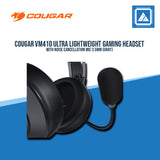 COUGAR VM410 ULTRA LIGHTWEIGHT GAMING HEADSET W/NOISE CANCELLATION MIC 3.5MM (GRAY)