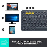 LOGITECH BLUETOOTH MULTI-DEVICE KEYBOARD K380 (GRAPHITE)