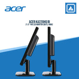 ACER KA220HQ BI 21.5" FHD LED MONITOR (DB15, HDMI)