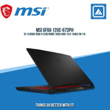MSI GF66 12UC-673PH I5-12450H/8GB/512GB NVME/3050 4GB | BEST FOR FREELANCERS LAPTOP