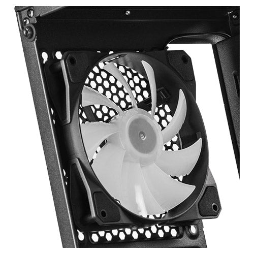 FARA B1 Lucid Rainbow Black ATX Mid-Tower Case with Tempered Glass Window