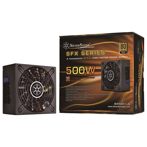 Strider 500 | 650 | 700 W SFX Power Supply, 80Plus Gold (Fully Modular Flat Cables)