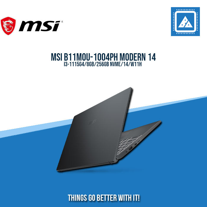 MSI B11MOU-1004PH MODERN 14 | Best for Students and Freelancers