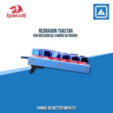 REDRAGON TVASTAR RGB MECHANICAL GAMING KEYBOARD