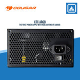 COUGAR PSU XTC ARGB 550W 80+ NON-MODULAR GAMING POWER SUPPLY (BLACK CABLE)