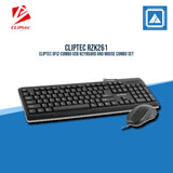 Cliptec Wired Mouse and Keyboard Combo RZK261
