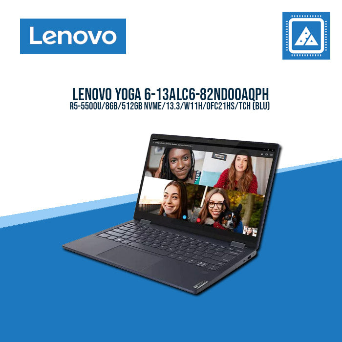LENOVO YOGA 6-13ALC6-82ND00AQPH R5-5500U | Best for Freelancers and Students