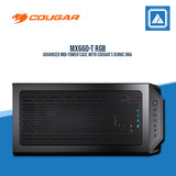 COUGAR MX660 T RGB / MID-TOWER / ARGB VK120*3FAN / TEMPERED GLASS