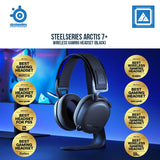 STEELSERIES ARCTIS 7+ WIRELESS GAMING HEADSET (BLACK)