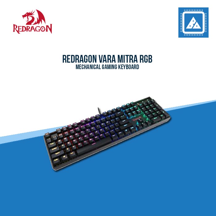 Redragon K551RGB MITRA RGB Backlit Mechanical Keyboard with Blue Switches