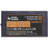 Super Flower LEADEXPRO 850W 80Plus Bronze Full Modular All Black Power Supply SF-850R14HE