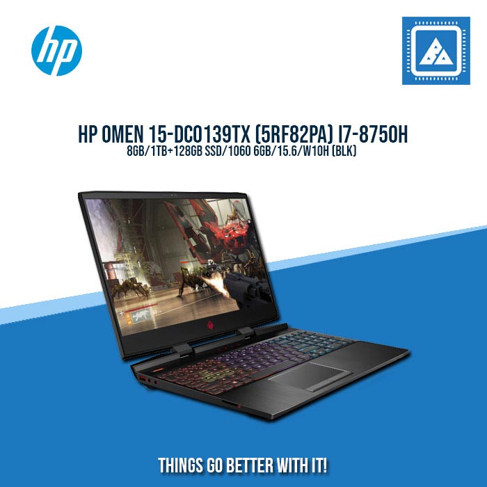 HP OMEN 15-DC0139TX (5RF82PA) I7-8750H | Gaming Laptop And AutoCAD Users