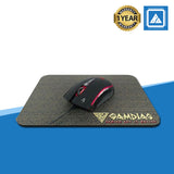 GAMDIAS ZEUS E2 OPTICAL GAMING MOUSE WITH MOUSEPAD