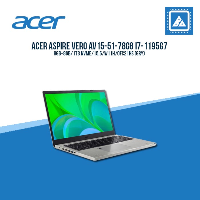 Aspire Vero L AV15-51-78G8 L Intel CoreTM i7