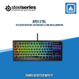 STEELSERIES APEX 3 TKL RGB MECHANICAL GAMING KEYBOARD