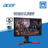 ACER XB241H 24" PREDATOR FHD LED MONITOR W/ SPK WLMNT (HDMI, DP)