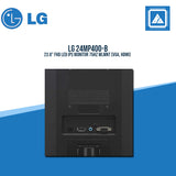 LG 24MP400-B 23.8" FHD LED IPS MONITOR 75HZ WLMNT (VGA, HDMI)