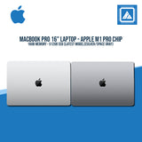 MacBook Pro 16" Laptop - Apple M1 Pro chip - 16GB Memory - 512GB SSD (Latest Model) - Silver/Space Gray