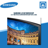 SAMSUNG LC24F390FHEXXP 23.6" WIDE FHD LED CURVED MONITOR WLMNT (DB15, HDMI)