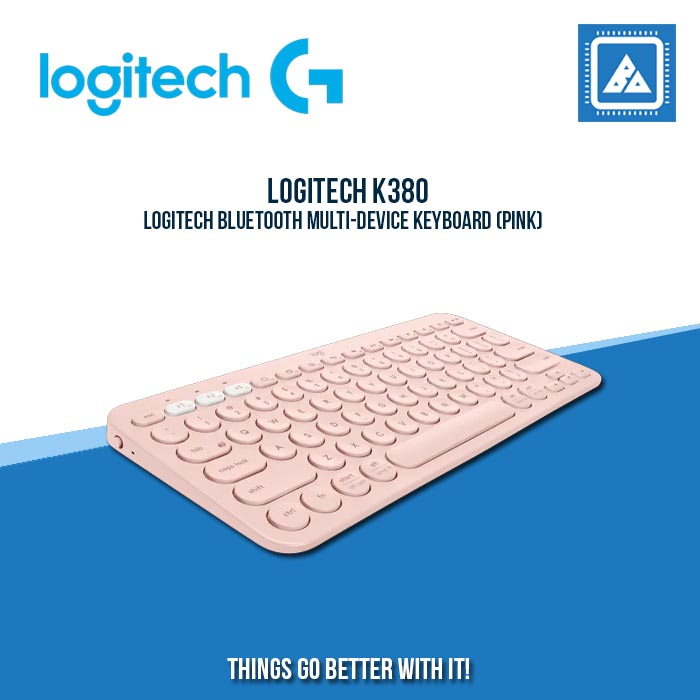 LOGITECH BLUETOOTH MULTI-DEVICE KEYBOARD K380 (ROSE) – BlueArm Computer ...